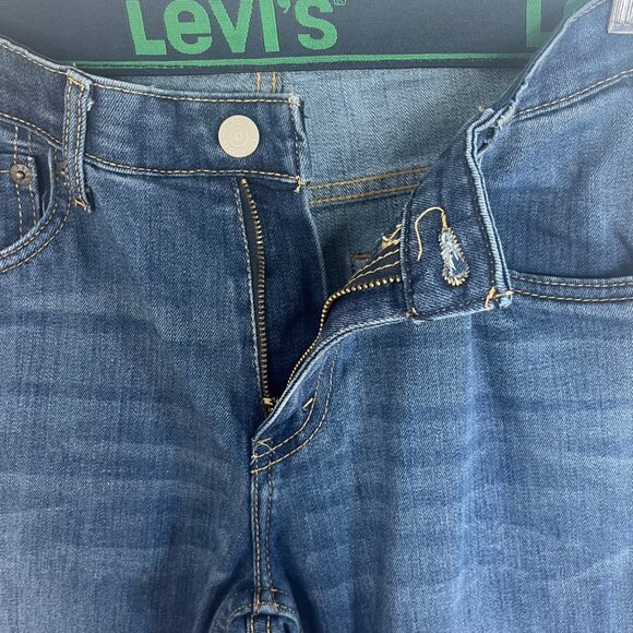 Levis 511 Jeans Kids Adjustable Waist Boys Size 16 Reg Medium Wash - Picture 5 of 9